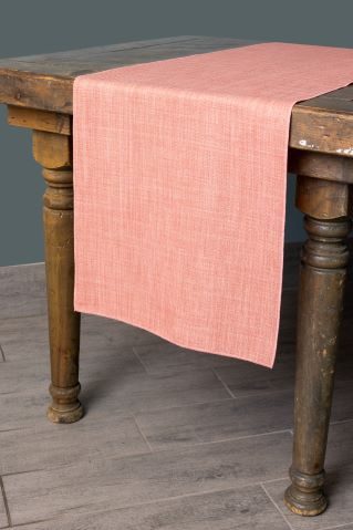 Jute English Rose table runner